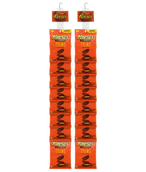 COLIS REESE'S CLIPSTRIPS PB THINS CUPS 87GR X16