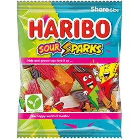 HARIBO SOUR SPARKS 154GR X12