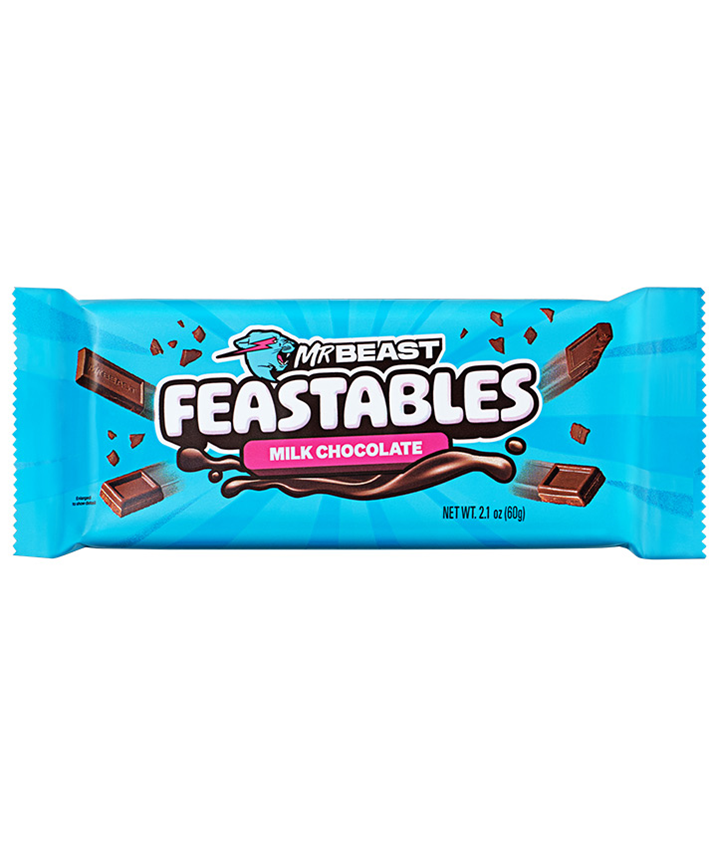 MR BEAST FEASTABLES MILK CHOC. 60GR X10