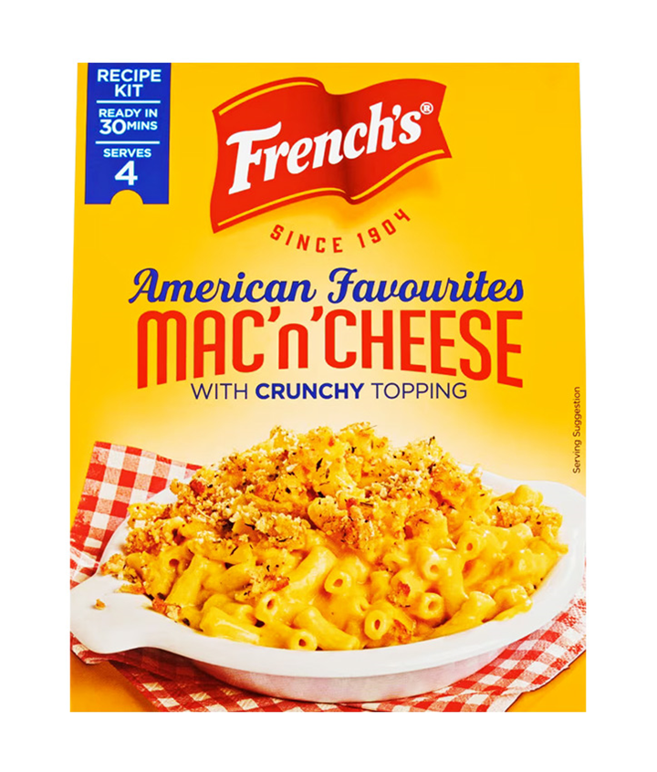 French's American Favourites Mac 'n' Cheese 115gr x7