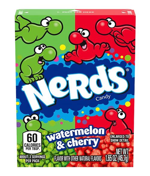 NERDS WATERMELON CHERRY 46,7GR X36