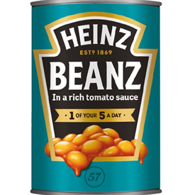 HEINZ BAKED BEANZ 24X415G